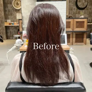 セミロング カラー レディースヘア💫 加藤たいが🐯のヘアスタイル