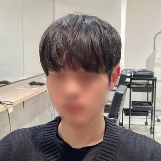 ショート カラー パーマ ヘアアレンジ メンズ パク・ボミン小野リエ 韓国ハーフ🦊のその他イメージ