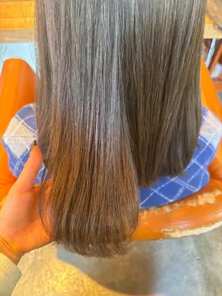 カラー 髪質改善カラー ベージュ🤎YUMEのヘアスタイル