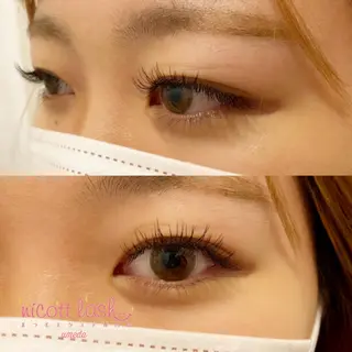 マツエク・マツパ sarah 反葉のマツエク・マツパデザイン