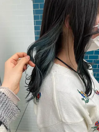 ロング カラー ヘアアレンジ Chlan岡本所属・Chlan岡本 坂本のヘアスタイル