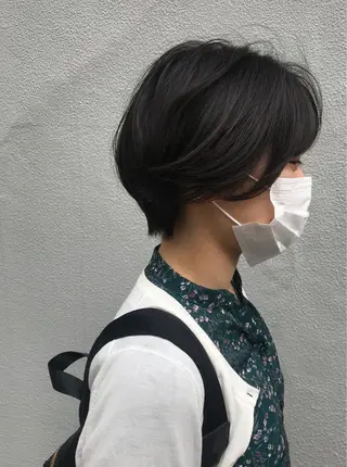 ショート さの あやねのヘアスタイル
