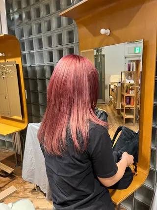 ロング カラー カット/パーマモデル 募集🩵　yukaのヘアスタイル