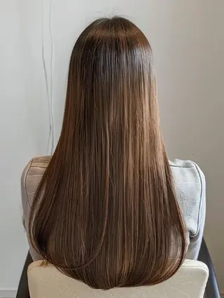 カラー 束感まつぱ🥑🤍 NATUKI🤍のマツエク・マツパデザイン