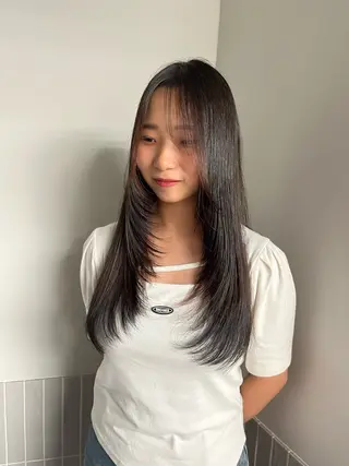 ロング Coco／stén ／原宿のヘアスタイル