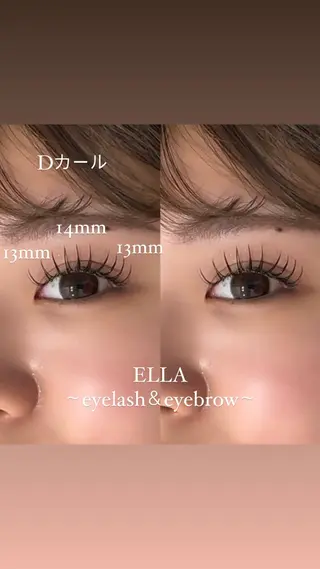 マツエク・マツパ ELLA 石橋のマツエク・マツパデザイン