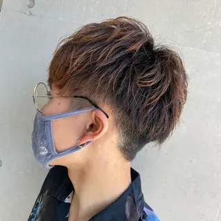 ショート カラー インナーカラー指名 No.1菊池柊真のヘアスタイル