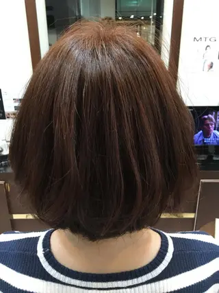 ショート ミディアム セミロング ロング カラー パーマ ヘアアレンジ メンズ キッズ ネイル まつエク MODEK's阿倍野 伊藤サダキのヘアスタイル