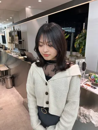 ミディアム メンズ/韓国レイヤー /縮毛矯正/📍爽太のヘアスタイル