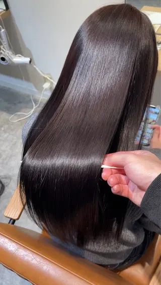 ロング カラー 髪質改善特化型美容師 🫧岡本璃来🫧のヘアスタイル