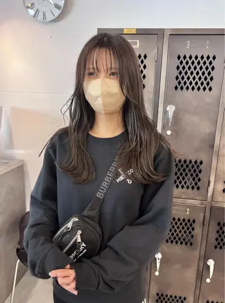 ロング カラー 樫原裕二/レイヤー カット/透明感カラーのヘアスタイル