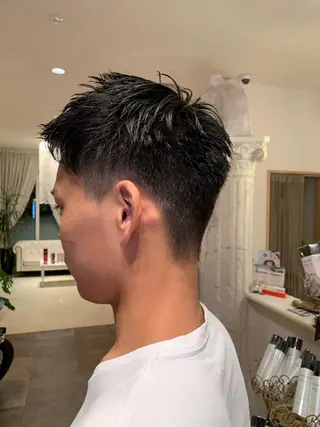 ショート メンズ GINZA CAMINOIA 高崎所属・平山 達也のヘアスタイル