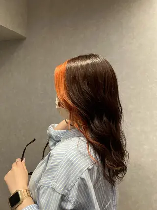 ロング カラー ヘアアレンジ salowin渋谷square所属・💫メンズ特化💫 クロカワリュウセイのヘアスタイル