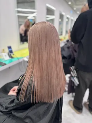 ロング カラー ダメージレスハイ トーン💖kanonのヘアスタイル