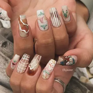 ネイル Chipieee Ikukoのネイルデザイン