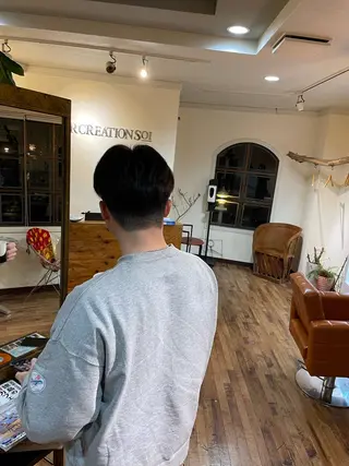 ショート メンズ 西岡 勇人のヘアスタイル