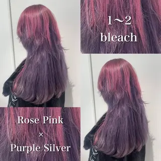 ロング ARMONY 神宮前所属・コテ巻き風パーマ 🦋そま🦋のヘアスタイル