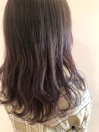 ロング カラー 似合わせ.ﾍｱｾｯﾄ 得意🌹井上美沙のヘアスタイル