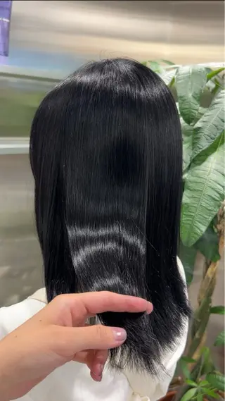 ミディアム カラー 冬っぽカラー/ マツエク/ゆきなのマツエク・マツパデザイン