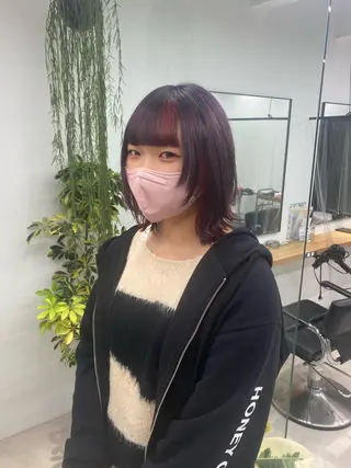 ミディアム カラー noa/ 渋谷のヘアスタイル