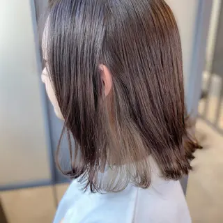 ミディアム カラー SALOWIN神戸三宮East店所属・【透明感、艶髪】西村 有司のヘアスタイル