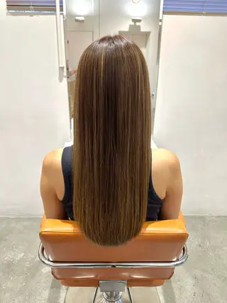 ロング 森 和輝のヘアスタイル