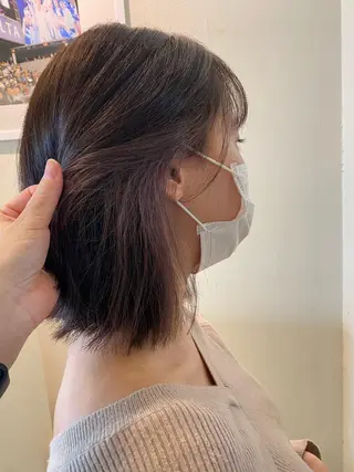 ショート カラー les baladins du miroir所属・🍃YURI 🍃のヘアスタイル