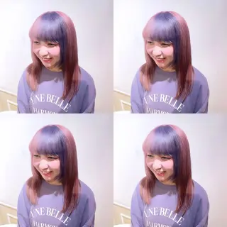 セミロング カラー 🌟トップデザイナー 高橋🌟のヘアスタイル