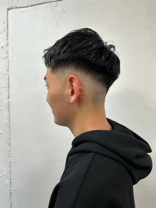 ショート JUNES man 目白 男髪所属・男性の方限定🚹山田 瑛心のヘアスタイル