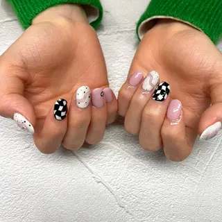 ネイル 長瀬 瑠霞のネイルデザイン