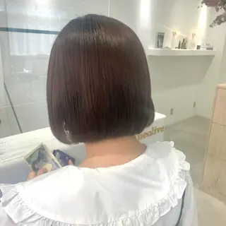 ボブ/美髪矯正 /佐藤　奈巳のヘアスタイル