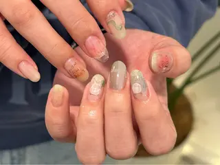 ネイル repos-ルポ-所属・repos yoshitomeのネイルデザイン