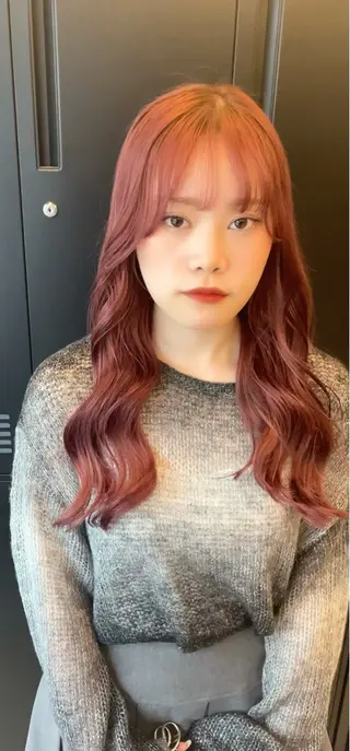 ロング カラー ACTION心斎橋店 Lisaのヘアスタイル