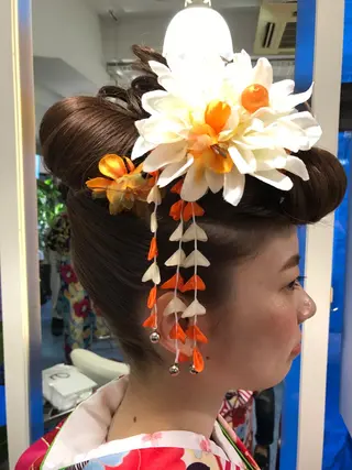 ロング ヘアアレンジ Graph. （グラフ）立川🪽✨のヘアスタイル