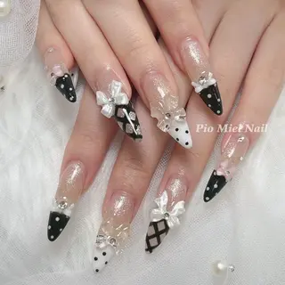 ネイル HANA 長さだしのネイルデザイン