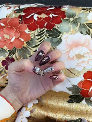 セミロング YOKOSUKA⚓️ NAILSのネイルデザイン