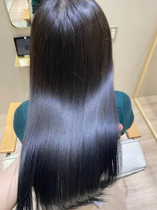 ロング カラー 🥇ブリーチ無し 透明感🥇佐藤のヘアスタイル