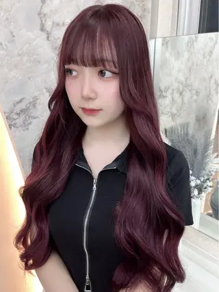 ロング カラー 🫧Ess 🎀chihinaのヘアスタイル