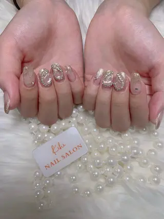 ネイル 💕鈴木ユリ パラジェル/オフ無料のネイルデザイン