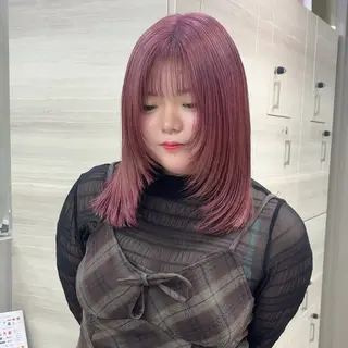 ミディアム カラー The Path ARENのヘアスタイル