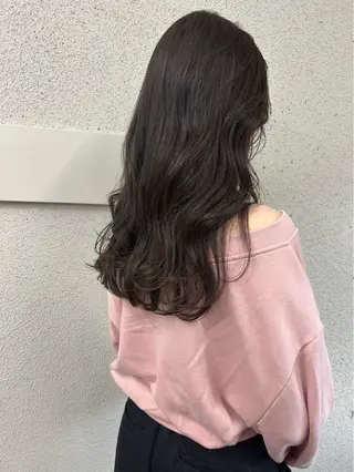 ロング 透明感ダブルカラー/ 諸岡ひばりのヘアスタイル