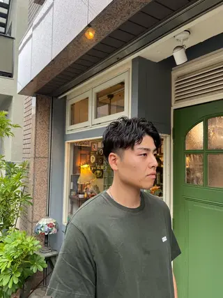 ショート パーマ メンズ 🌱洒落てるパーマ 🌱ショート/緒方椋のヘアスタイル