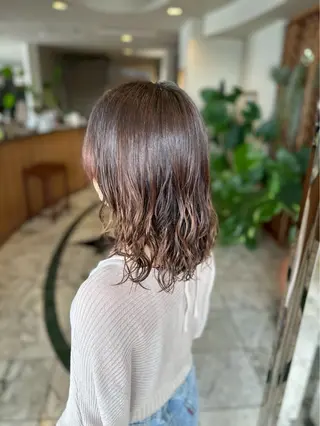 セミロング パーマ ASAKURA所属・ASAKURA 美容室のヘアスタイル