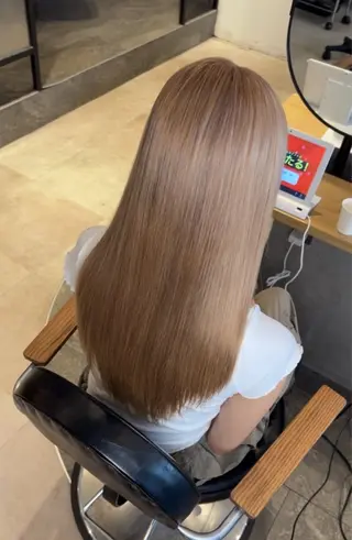 ロング カラー La fith hair fun 池袋店所属・白髪染めカラー/ 赤み消し HIROのヘアスタイル