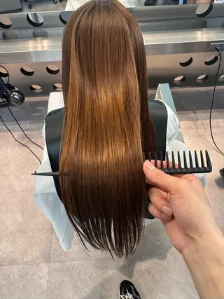 ロング パーマ 北村 岳久翔のヘアスタイル