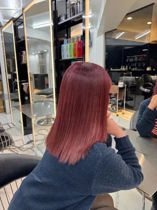 セミロング カラー Lapis渋谷本店 Rikoのヘアスタイル