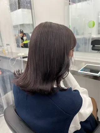 ミディアム Wカラー/暖色/べ ージュりく©︎🐝のヘアスタイル