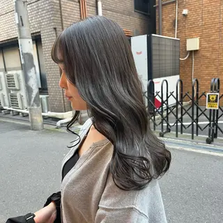 ミディアム カラー 梅田/髪質改善カラー ❄︎ mikiのヘアスタイル