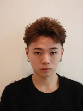 ショート メンズ 『新潟でボブとハイ トーンなら僕』あいるのヘアスタイル