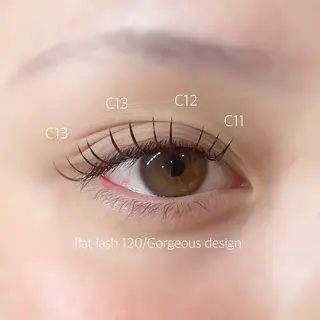 マツエク・マツパ beauty eye所属・中島 美月のマツエク・マツパデザイン